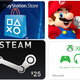 Image for article titled Save $15 on Gaming Gift Cards for All Platforms